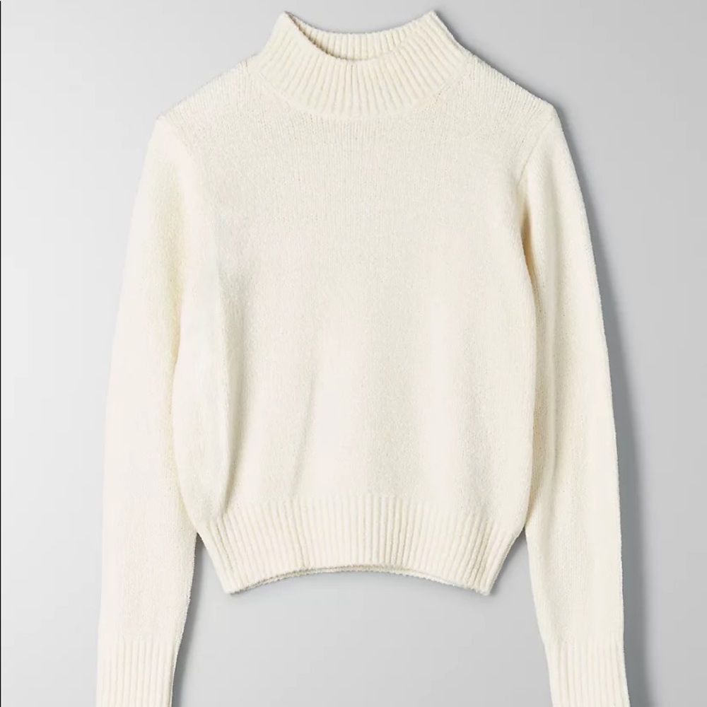Aritzia Soft Cream Sweater